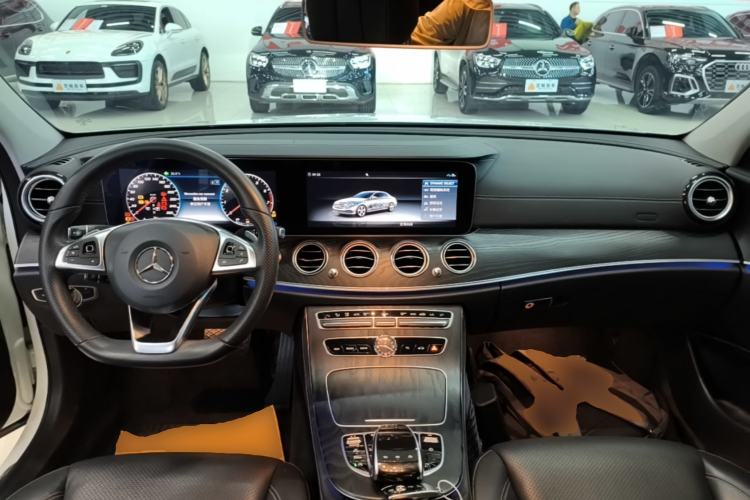 Used Mercedes-Benz E-Class 2017 E 300 L Sporty and Stylish Model Center Console