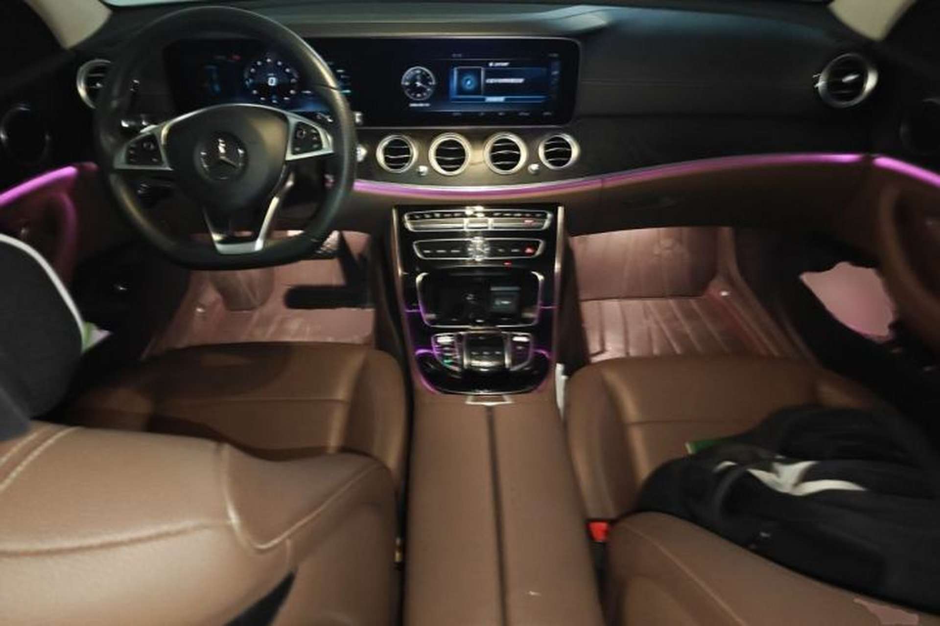 Used Mercedes-Benz E-Class 2017 E 300 L Sporty and Stylish Model Center Console