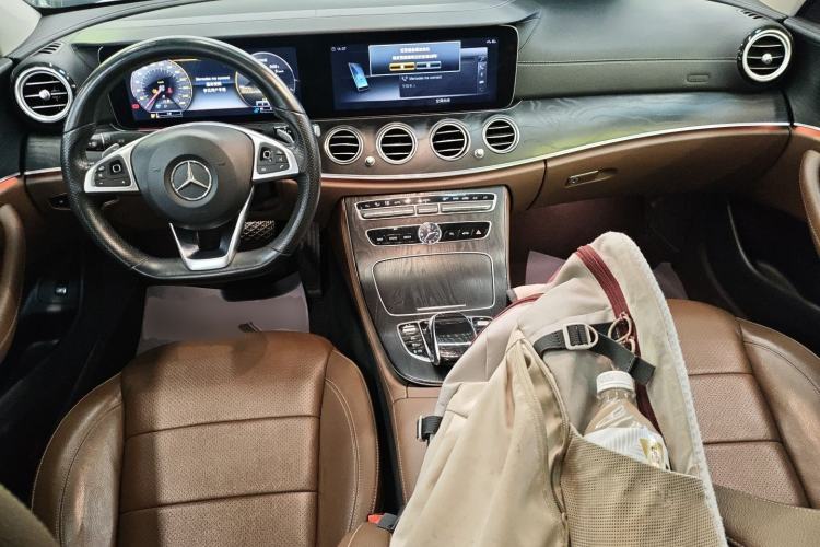 Used Mercedes-Benz E-Class 2017 E 300 L Sporty and Stylish Model Center Console