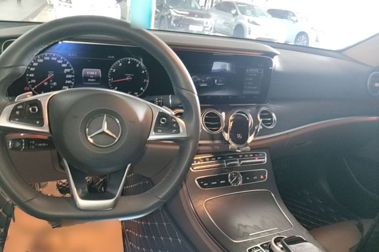 Used Mercedes-Benz E-Class 2017 E 300 L Sporty and Stylish Model Center Console