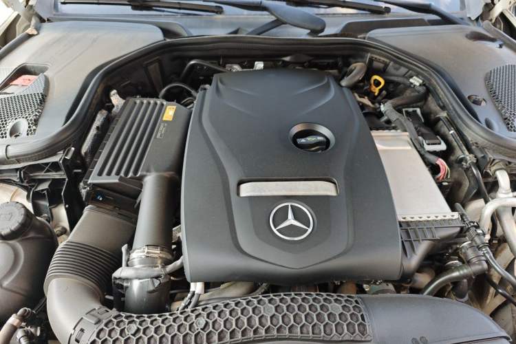 Used Mercedes-Benz E-Class 2017 E 200 L Sport 4MATIC Engine Bay