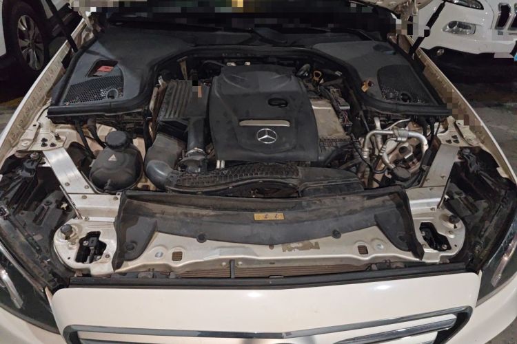 Used Mercedes-Benz E-Class 2017 E 300 L Sporty and Stylish Model Engine Bay