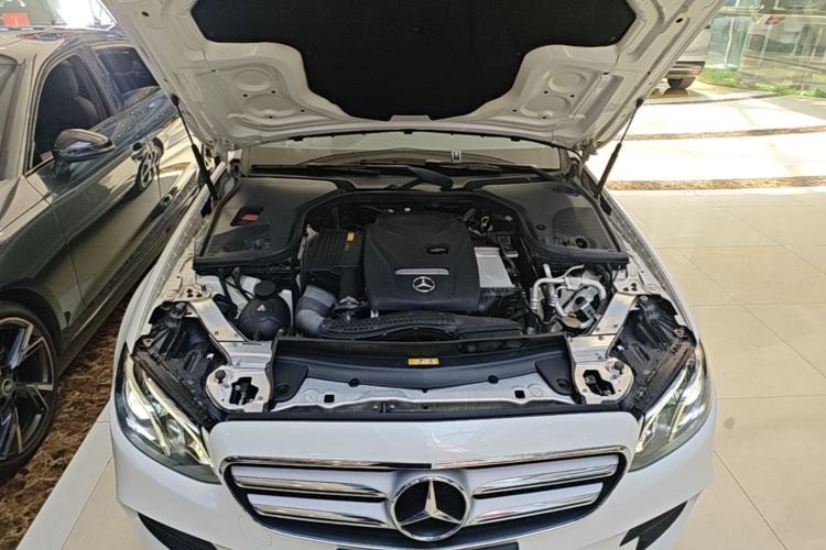 Used Mercedes-Benz E-Class 2017 E 300 L Sporty and Stylish Model Engine Bay