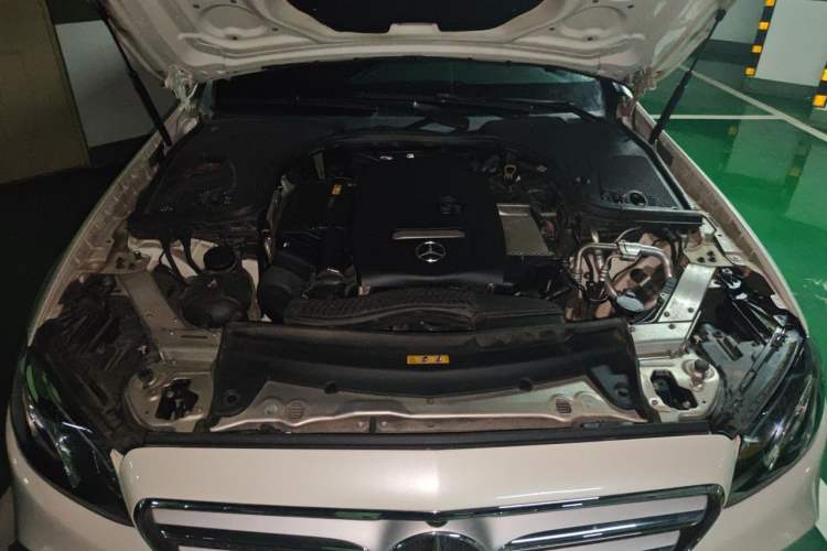 Used Mercedes-Benz E-Class 2017 E 300 L Sporty and Stylish Model Engine Bay