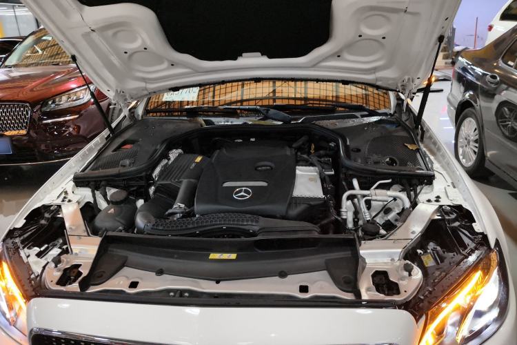 Used Mercedes-Benz E-Class 2017 E 200 4MATIC Coupe Engine Bay