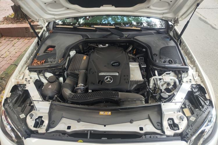 Used Mercedes-Benz E-Class 2017 E 200 4MATIC Coupe Engine Bay