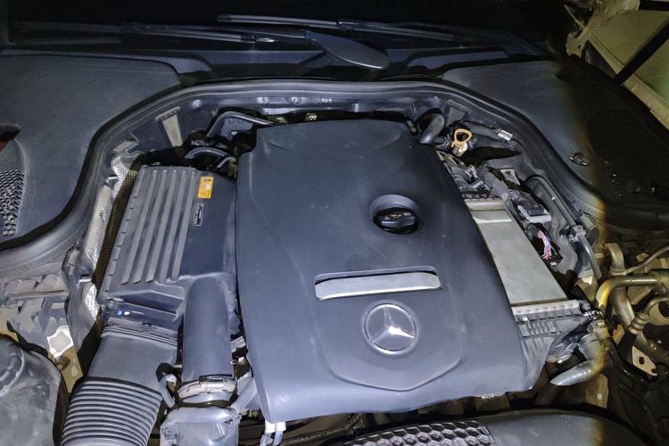 Used Mercedes-Benz E-Class 2017 E 300 L Sporty and Stylish Model Engine Bay