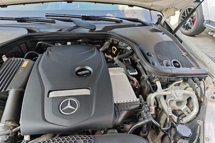 Used Mercedes-Benz E-Class 2017 E 200 L Sport 4MATIC Engine Bay Left