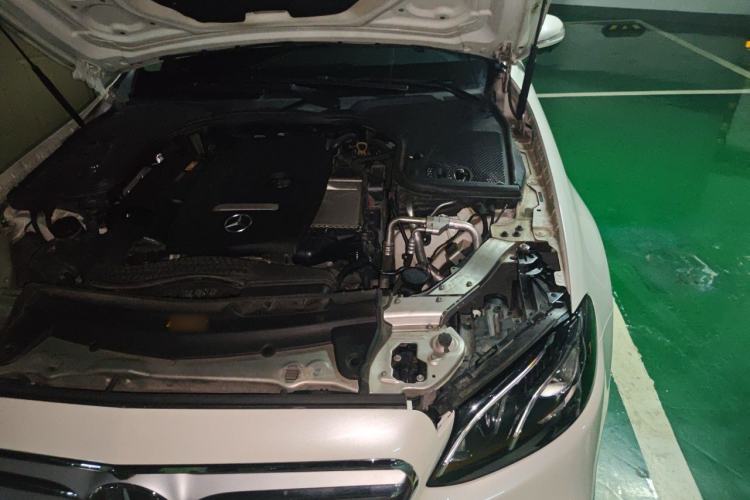 Used Mercedes-Benz E-Class 2017 E 300 L Sporty and Stylish Model Engine Bay Left