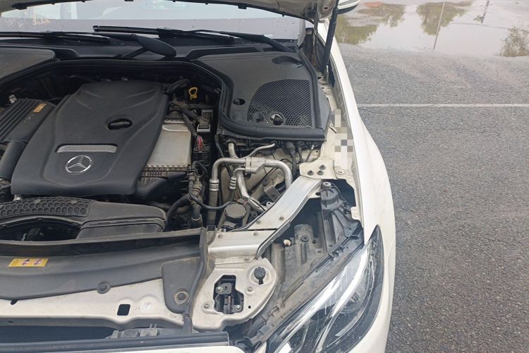 Used Mercedes-Benz E-Class 2017 E 300 L Sporty and Stylish Model Engine Bay Left