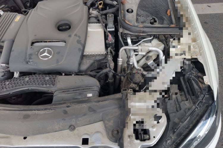 Used Mercedes-Benz E-Class 2017 E 300 L Sporty and Stylish Model Engine Bay Left