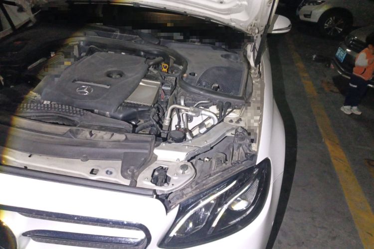 Used Mercedes-Benz E-Class 2017 E 200 L Sport 4MATIC Engine Bay Left