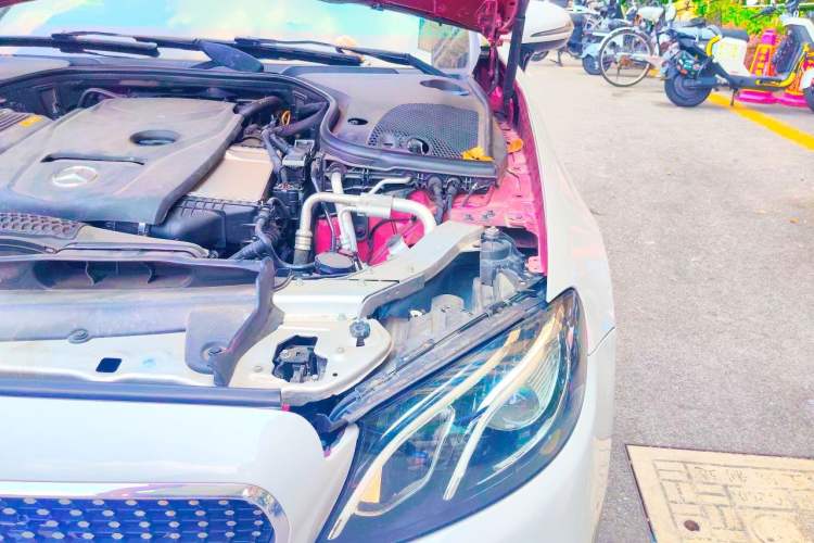 Used Mercedes-Benz E-Class 2017 E 200 Coupe Engine Bay Left