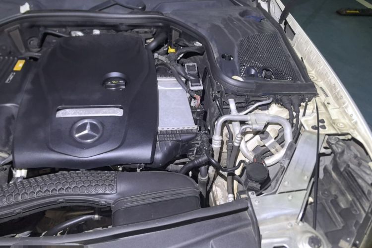 Used Mercedes-Benz E-Class 2017 E 300 L Sporty and Stylish Model Engine Bay Left