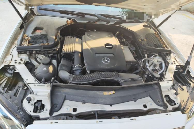 Used Mercedes-Benz E-Class 2017 E 300 L Sporty and Stylish Model Engine Bay