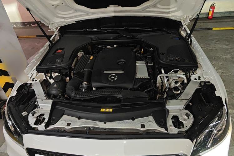 Used Mercedes-Benz E-Class 2017 E 200 4MATIC Coupe Engine Bay