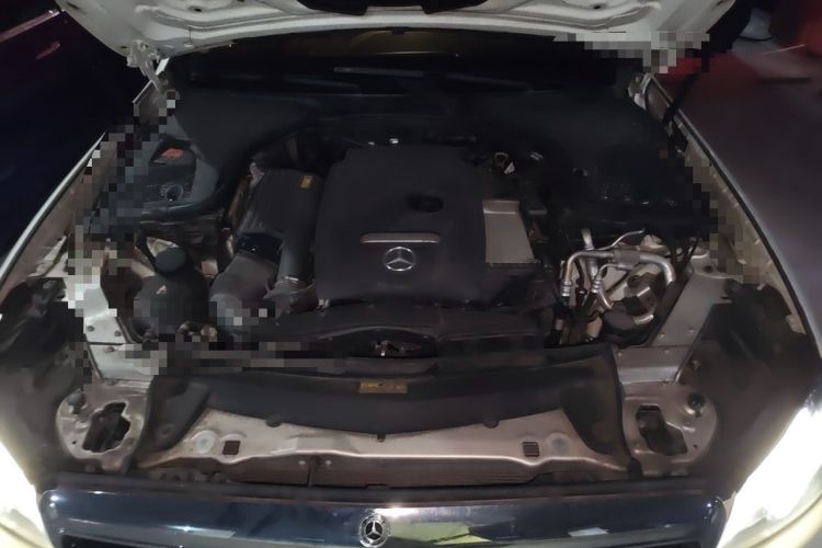 Used Mercedes-Benz E-Class 2017 E 300 L Sporty and Stylish Model Engine Bay