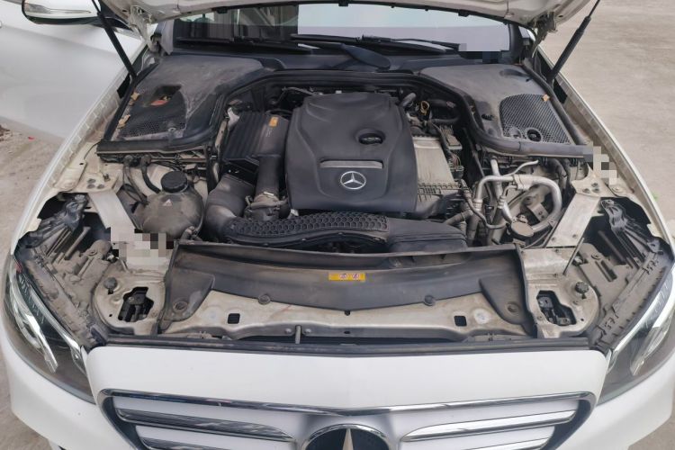 Used Mercedes-Benz E-Class 2017 E 300 L Sporty and Stylish Model Engine Bay