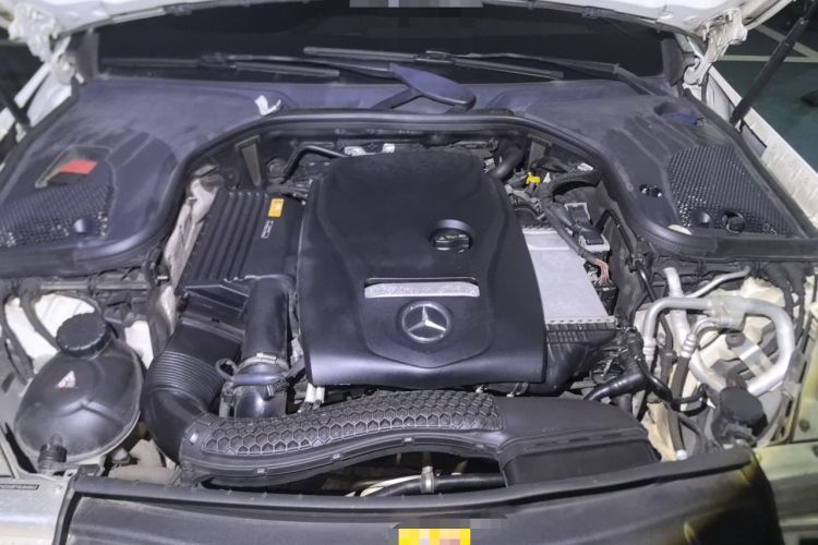 Used Mercedes-Benz E-Class 2017 E 300 L Sporty and Stylish Model Engine Bay