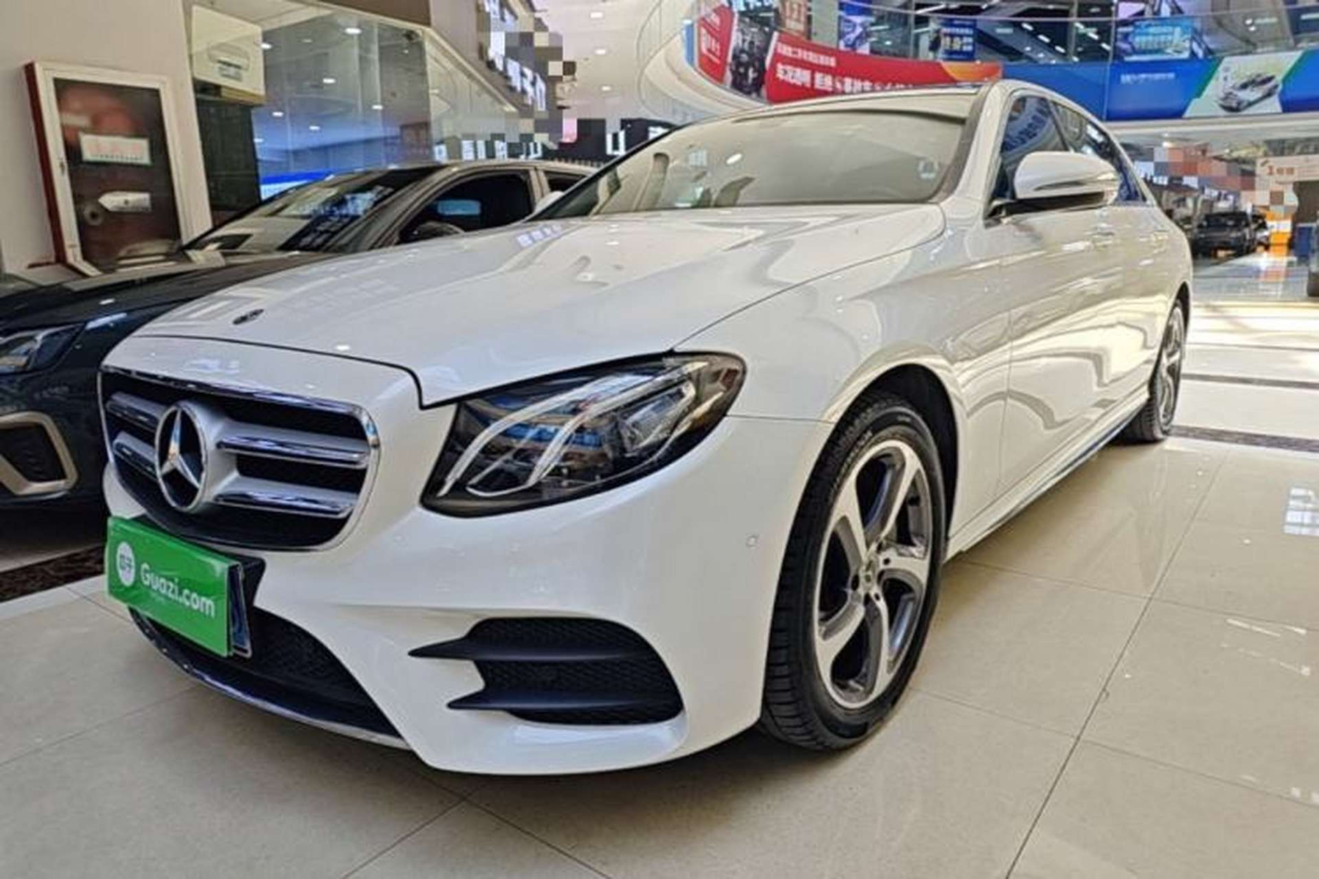 Used Mercedes-Benz E-Class 2017 E 300 L Sporty and Stylish Model Front Left 45 Deg
