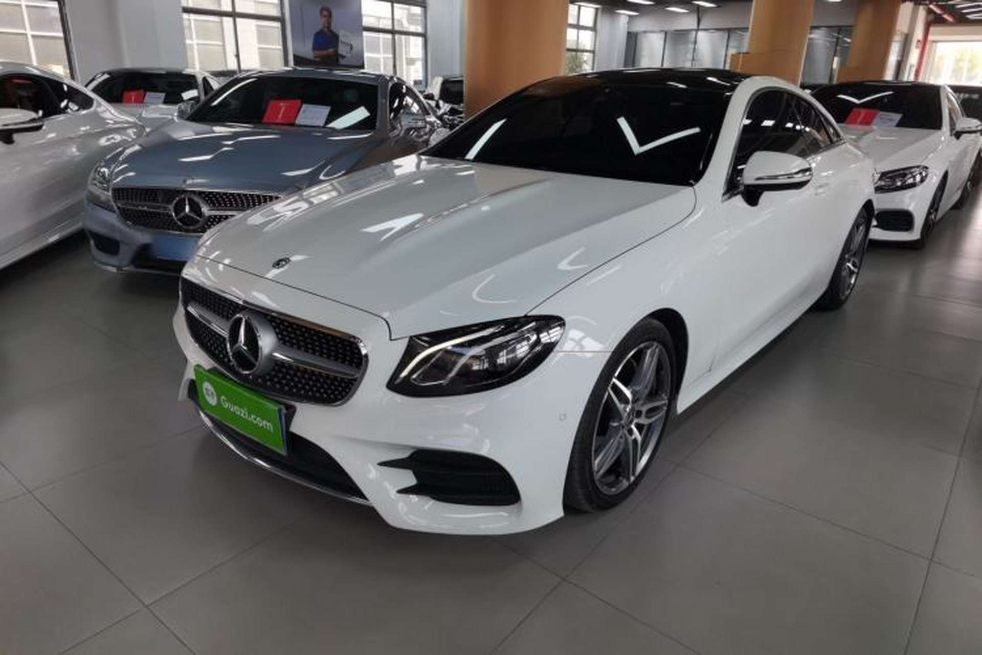Used Mercedes-Benz E-Class 2017 E 200 Coupe Front Left 45 Deg