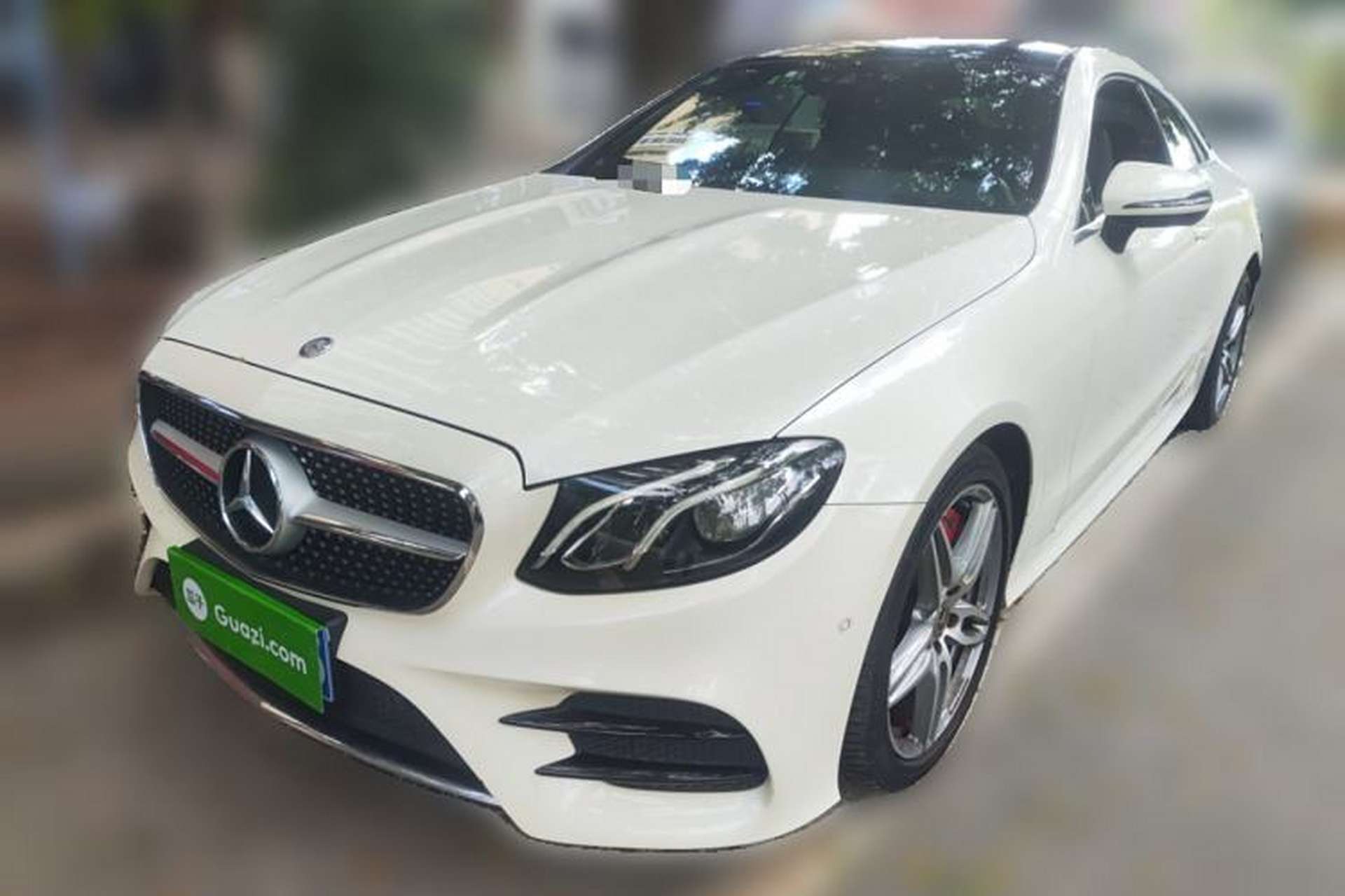 Used Mercedes-Benz E-Class 2017 E 200 4MATIC Coupe Front Left 45 Deg