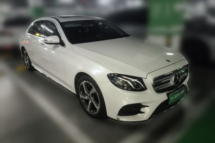 Used Mercedes-Benz E-Class 2017 E 300 L Sporty and Stylish Model Front Right 45 Deg