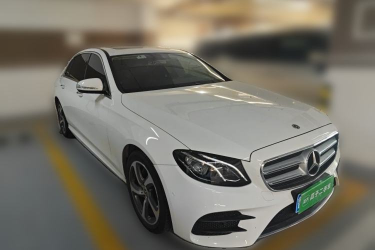 Used Mercedes-Benz E-Class 2017 E 300 L Sporty and Stylish Model Front Right 45 Deg