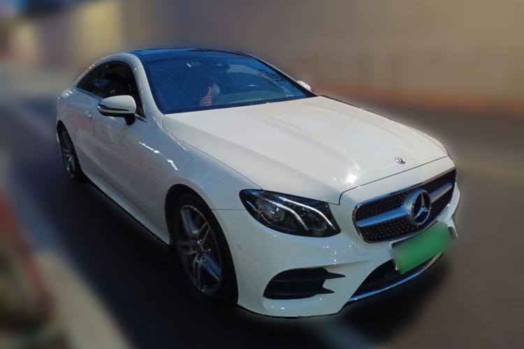 Used Mercedes-Benz E-Class 2017 E 200 4MATIC Coupe Front Right 45 Deg