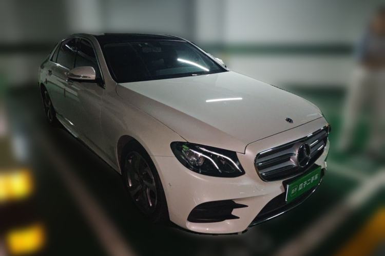 Used Mercedes-Benz E-Class 2017 E 300 L Sporty and Stylish Model Front Right 45 Deg