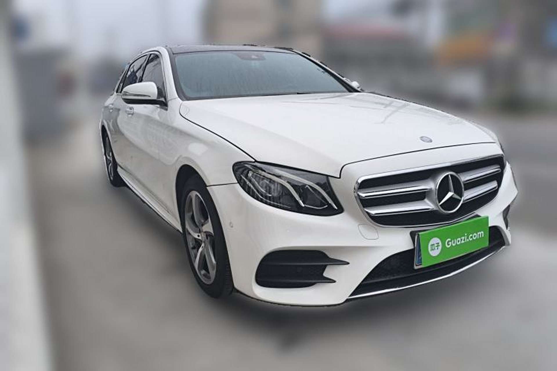 Used Mercedes-Benz E-Class 2017 E 300 L Sporty and Stylish Model Front Right 45 Deg