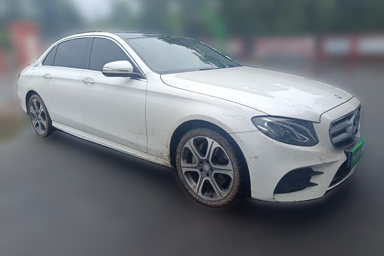 Used Mercedes-Benz E-Class 2017 E 300 L Sporty and Stylish Model Front Right 45 Deg
