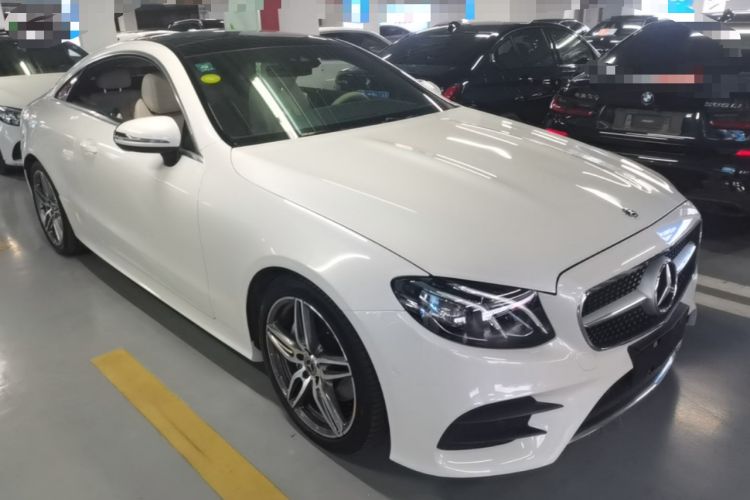 Used Mercedes-Benz E-Class 2017 E 200 Coupe Front Right 45 Deg