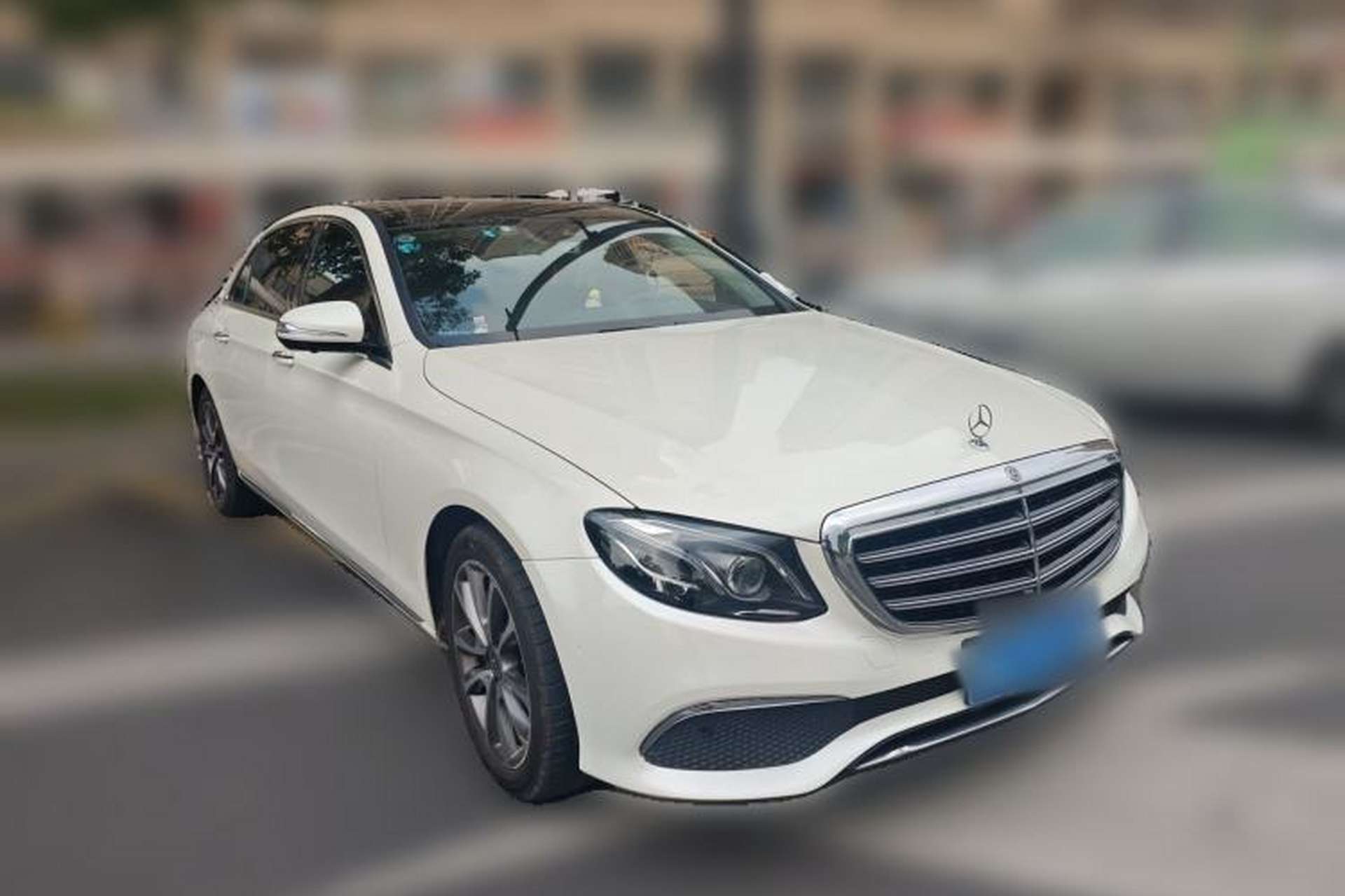 Used Mercedes-Benz E-Class 2017 E 300 L Luxury Model Front Right 45 Deg