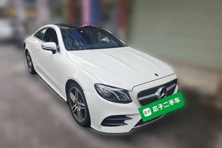Used Mercedes-Benz E-Class 2017 E 200 4MATIC Coupe Front Right 45 Deg