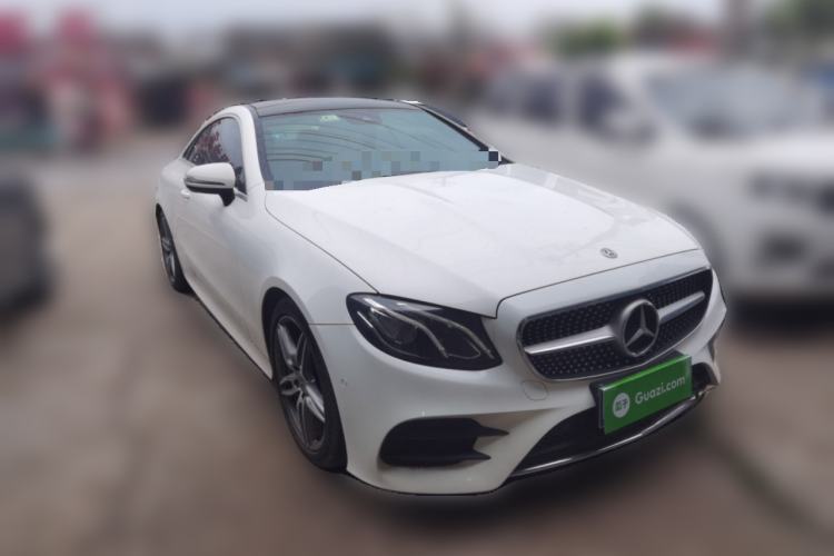 Used Mercedes-Benz E-Class 2017 E 200 Coupe Front Right 45 Deg
