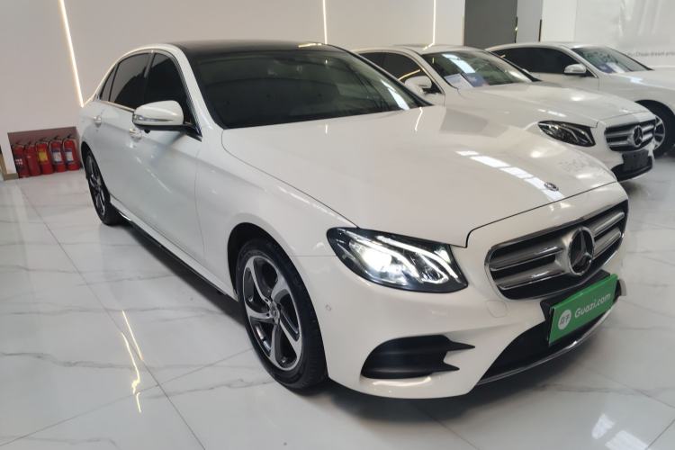 Used Mercedes-Benz E-Class 2017 E 200 L Sport 4MATIC Front Right 45 Deg