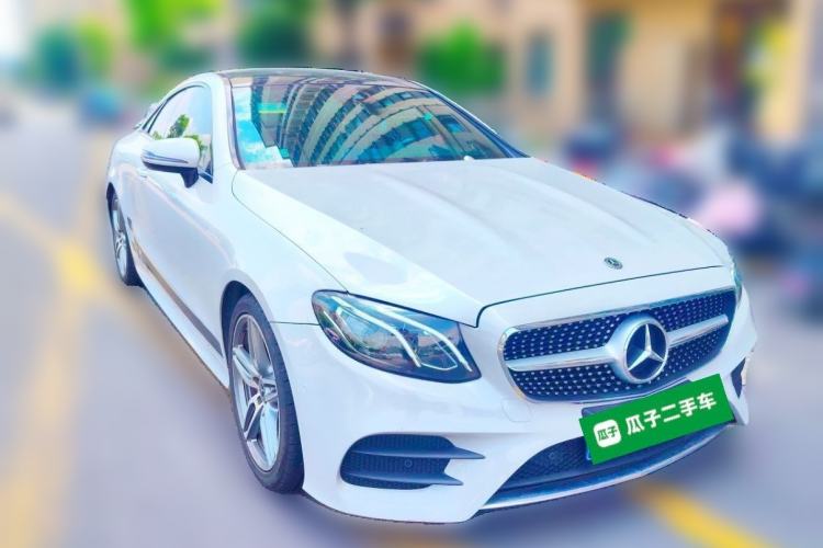 Used Mercedes-Benz E-Class 2017 E 200 Coupe Front Right 45 Deg
