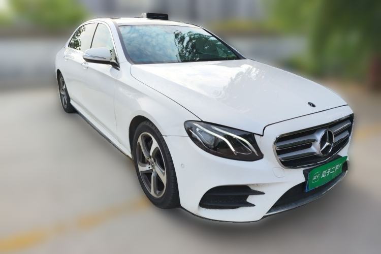 Used Mercedes-Benz E-Class 2017 E 300 L Sporty and Stylish Model Front Right 45 Deg