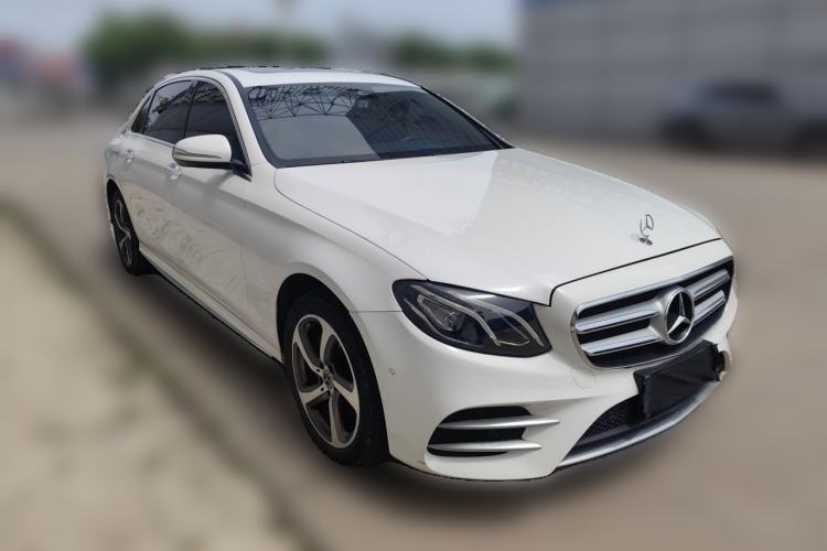 Used Mercedes-Benz E-Class 2017 E 200 L 4MATIC Front Right 45 Deg