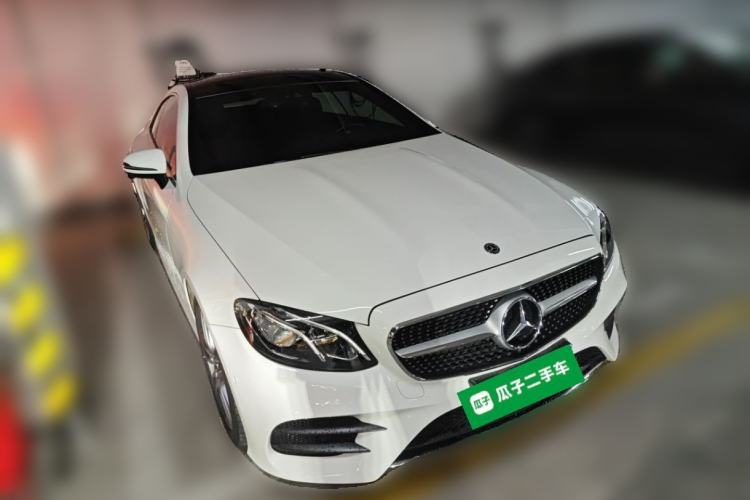 Used Mercedes-Benz E-Class 2017 E 200 4MATIC Coupe Front Right 45 Deg