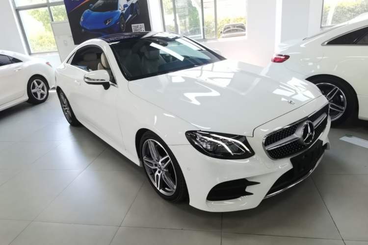 Used Mercedes-Benz E-Class 2017 E 200 Coupe Front Right 45 Deg