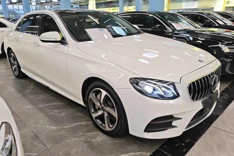 Used Mercedes-Benz E-Class 2017 E 300 L Sporty and Stylish Model Front Right 45 Deg