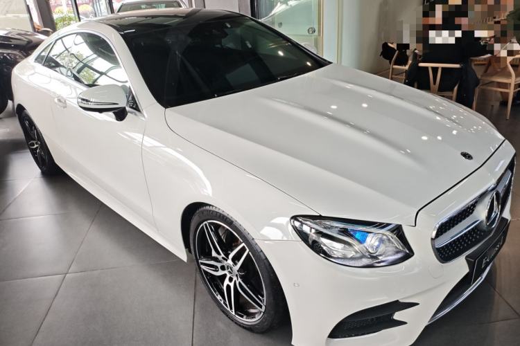 Used Mercedes-Benz E-Class 2017 E 300 Coupe Front Right 45 Deg