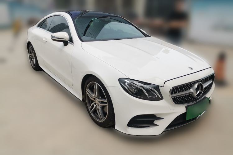 Used Mercedes-Benz E-Class 2017 E 200 Coupe Front Right 45 Deg