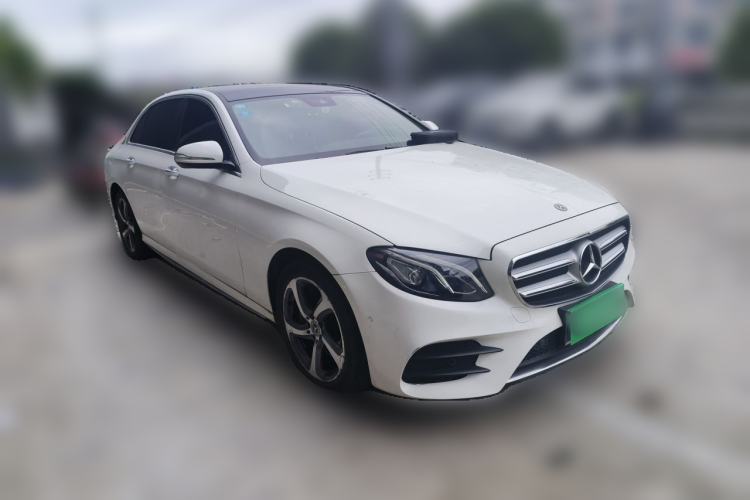 Used Mercedes-Benz E-Class 2017 E 300 L Sporty and Stylish Model Front Right 45 Deg