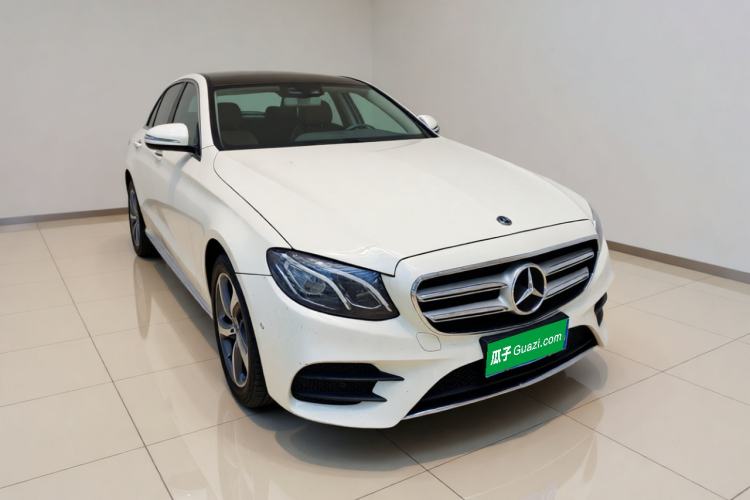 Used Mercedes-Benz E-Class 2017 E 300 L Sporty and Stylish Model Front Right 45 Deg