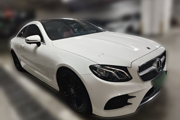 Used Mercedes-Benz E-Class 2017 E 200 Coupe Front Right 45 Deg
