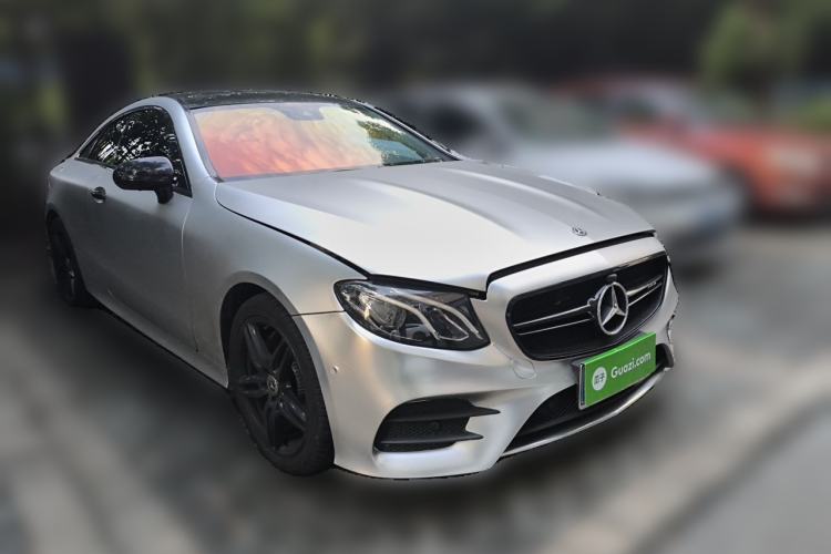 Used Mercedes-Benz E-Class 2017 E 200 Coupe Front Right 45 Deg