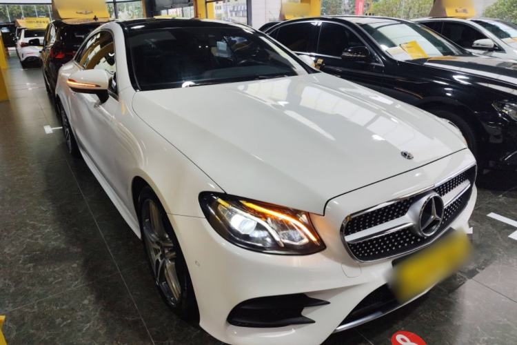 Used Mercedes-Benz E-Class 2017 E 200 Coupe Front Right 45 Deg